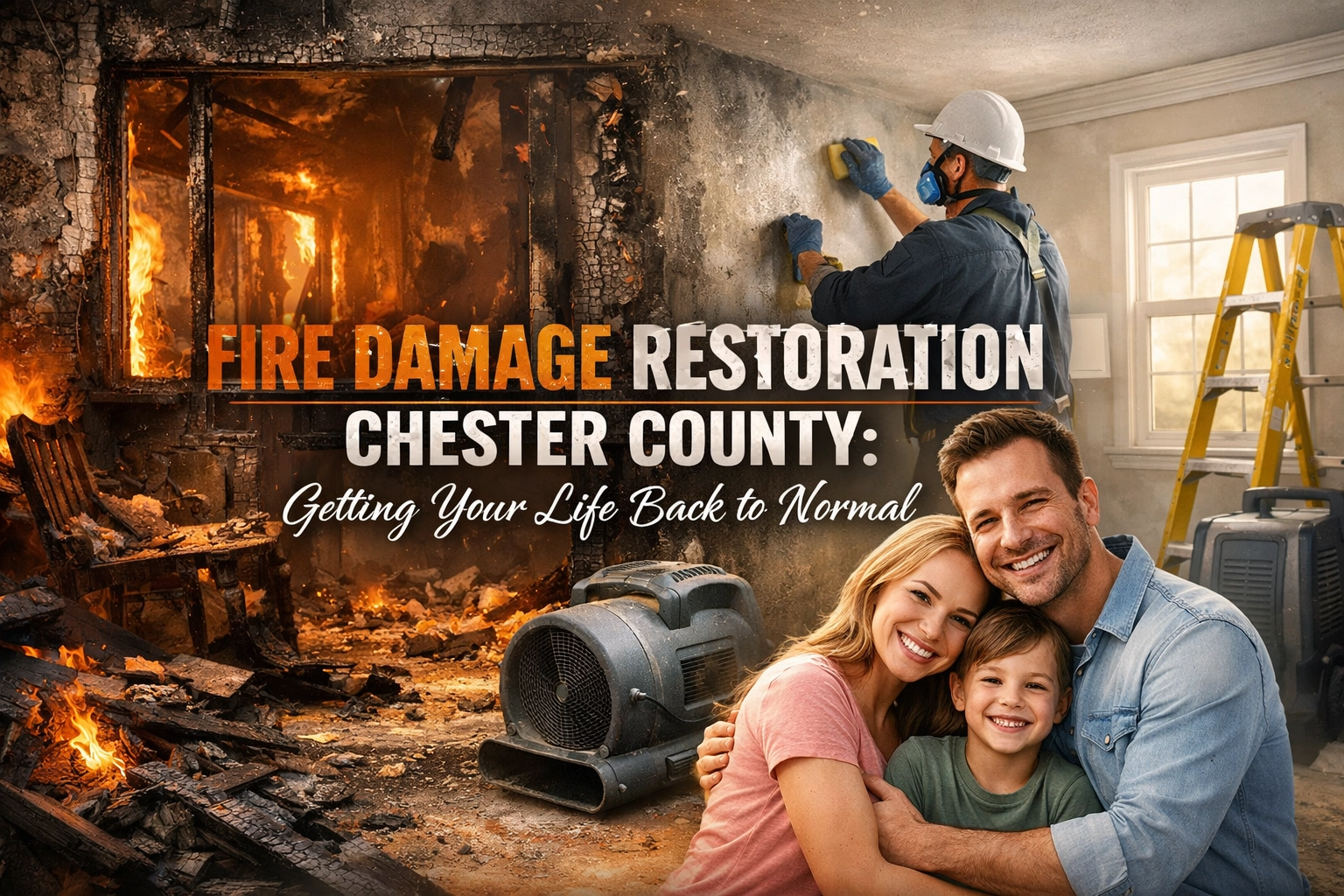 Fire Damage Restoration Chester County: Getting Your Life Back to Normal