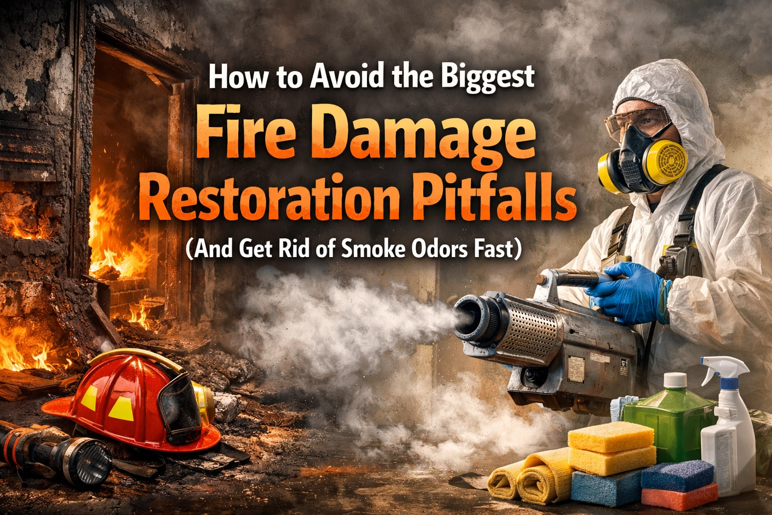 How to Avoid the Biggest Fire Damage Restoration Pitfalls (And Get Rid of Smoke Odors Fast)