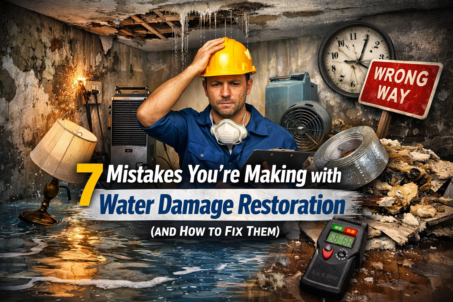 7 Mistakes You’re Making with Water Damage Restoration (and How to Fix Them)