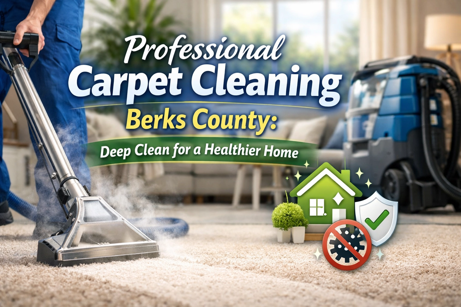 Professional Carpet Cleaning Berks County: Deep Clean for a Healthier Home