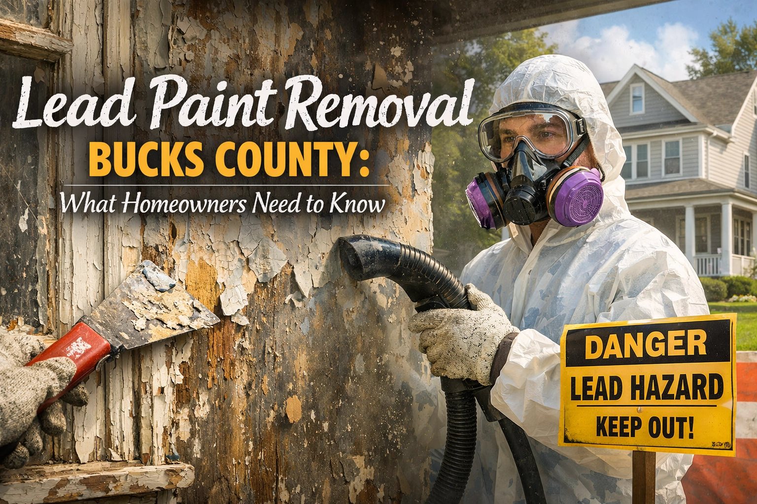 Lead Paint Removal Bucks County: What Homeowners Need to Know