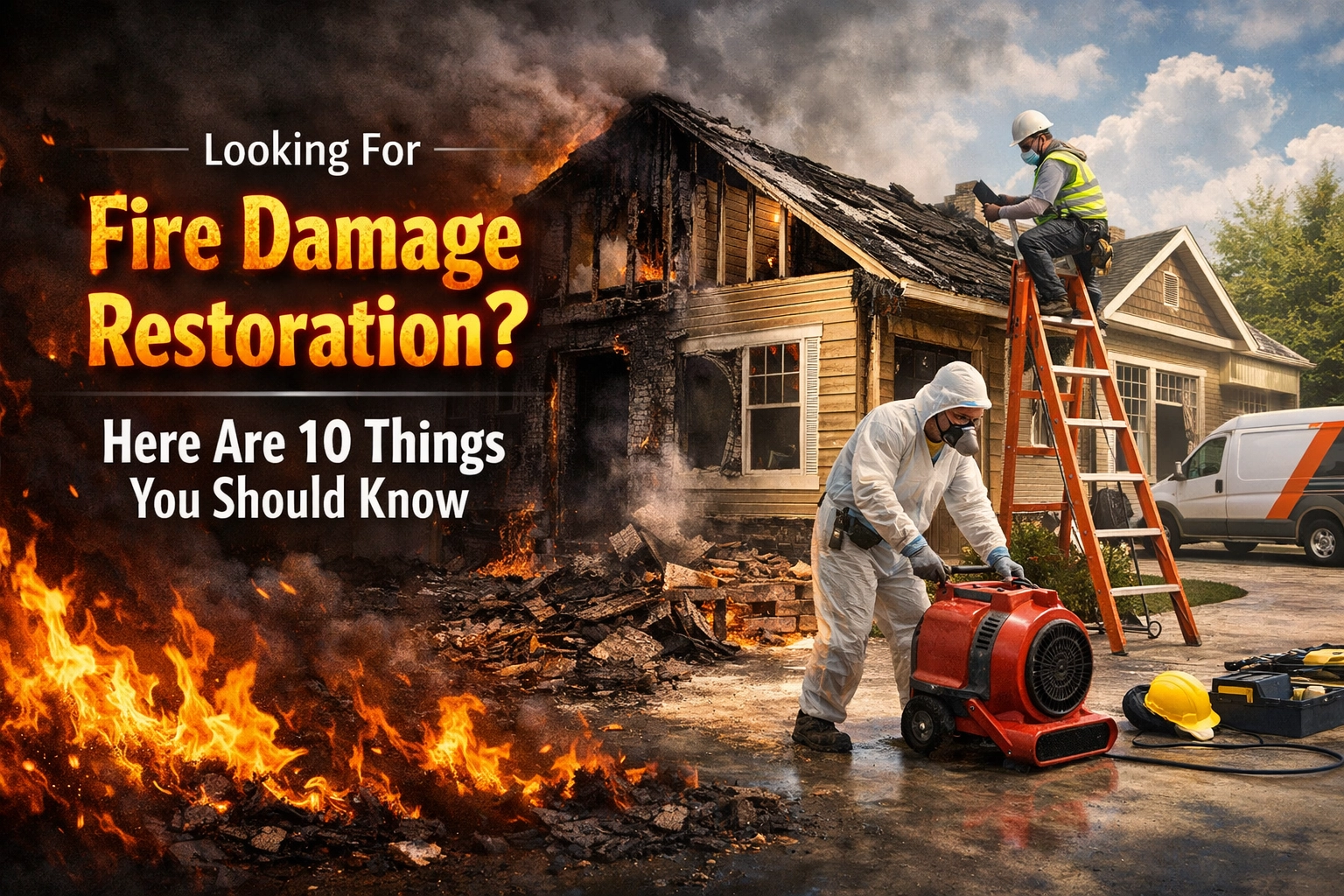 Looking For Fire Damage Restoration? Here Are 10 Things You Should Know