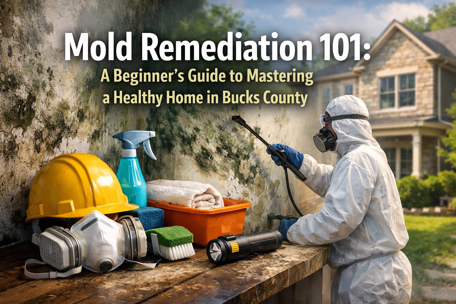 Mold Remediation 101: A Beginner’s Guide to Mastering a Healthy Home in Bucks County
