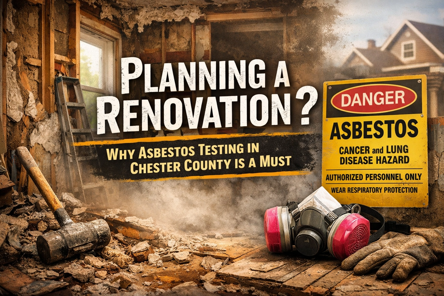 Planning a Renovation? Why Asbestos Testing in Chester County is a Must