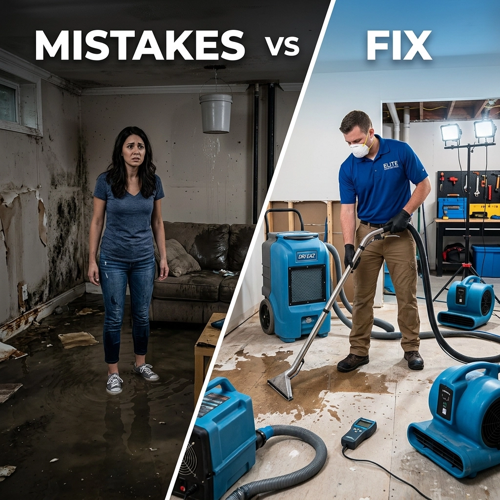 7 Mistakes You’re Making with Water Damage Restoration (and How to Fix Them)