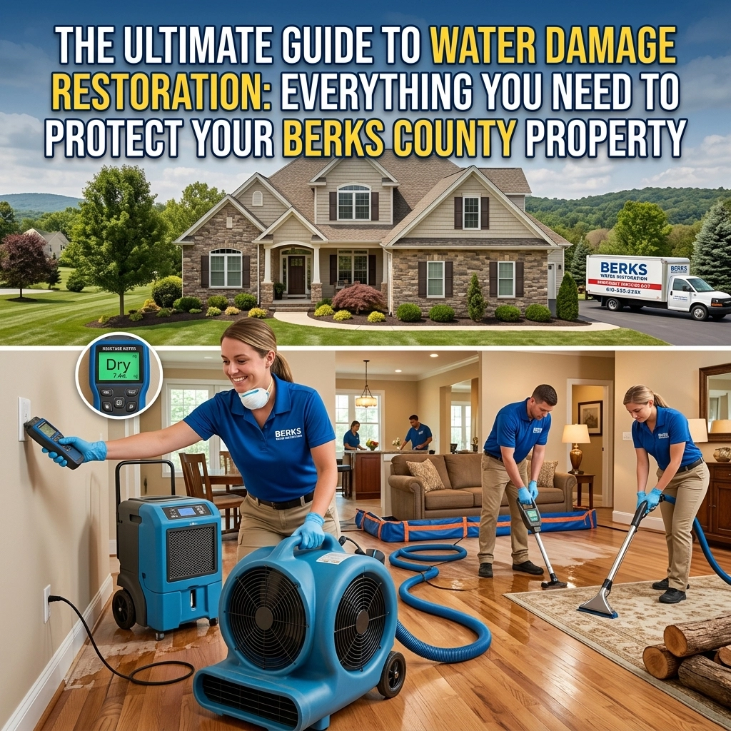 The Ultimate Guide to Water Damage Restoration: Everything You Need to Protect Your Berks County Property