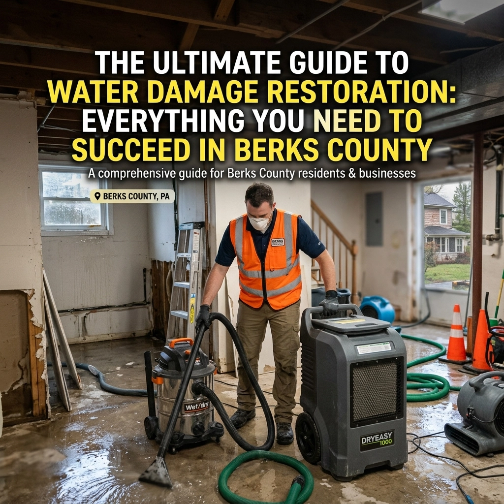 The Ultimate Guide to Water Damage Restoration: Everything You Need to Succeed in Berks County