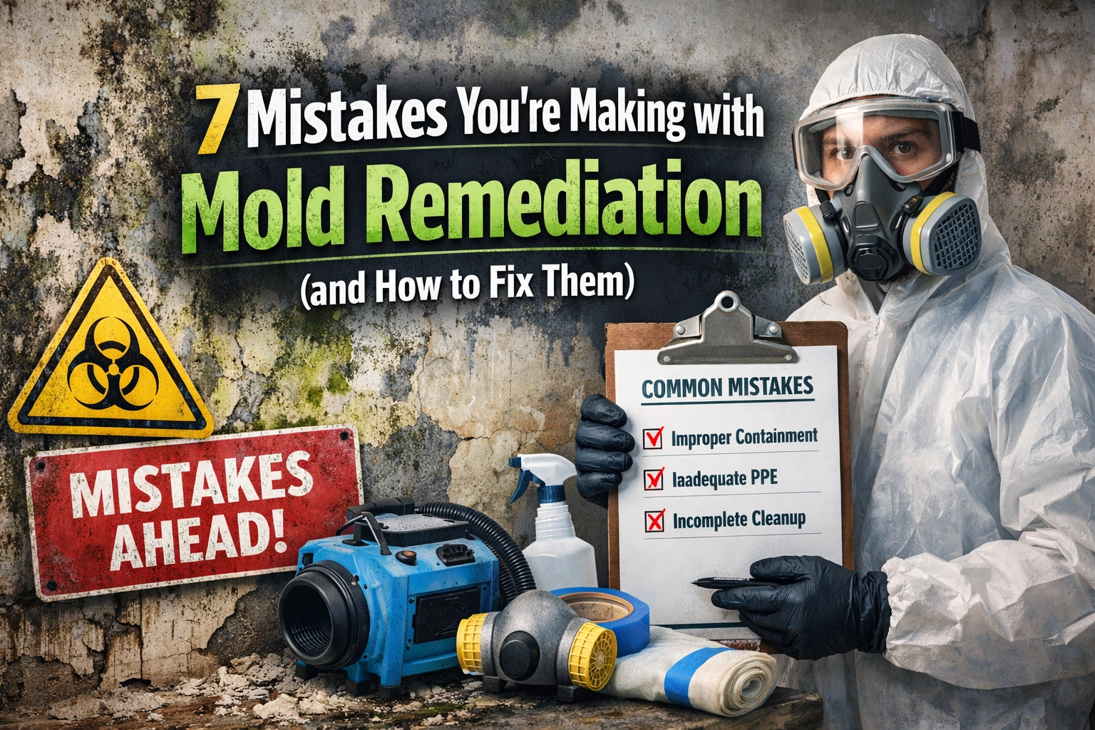 7 Mistakes You’re Making with Mold Remediation (and How to Fix Them)