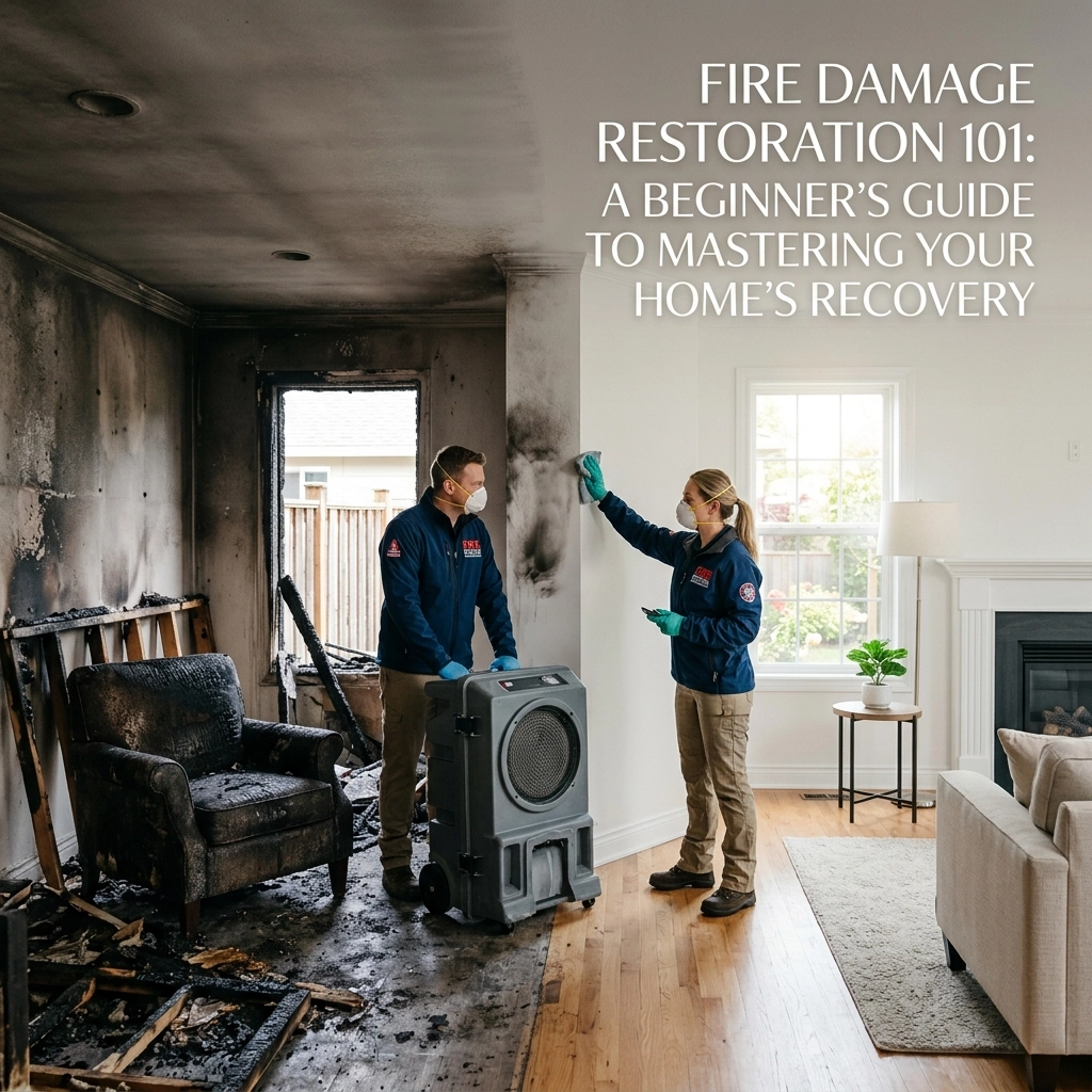 Fire Damage Restoration 101: A Beginner’s Guide to Mastering Your Home’s Recovery